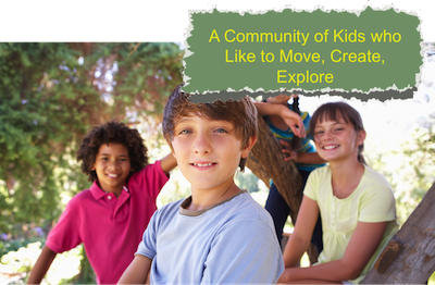 Community of Kids Who Move, Create, Explore